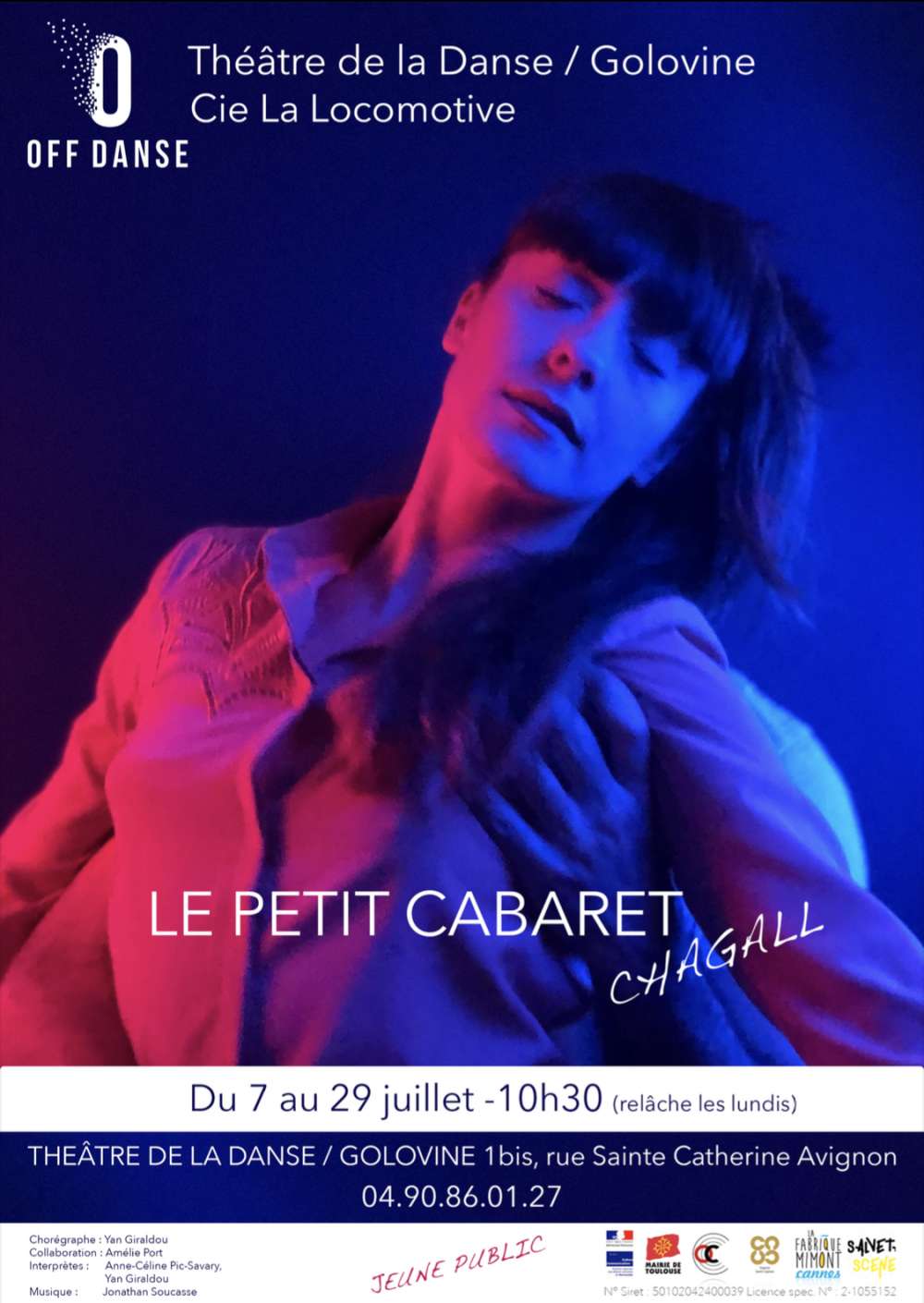 Le Petit Cabaret-Chagall - Compagnie La Locomotive - Avignon - Off 2021