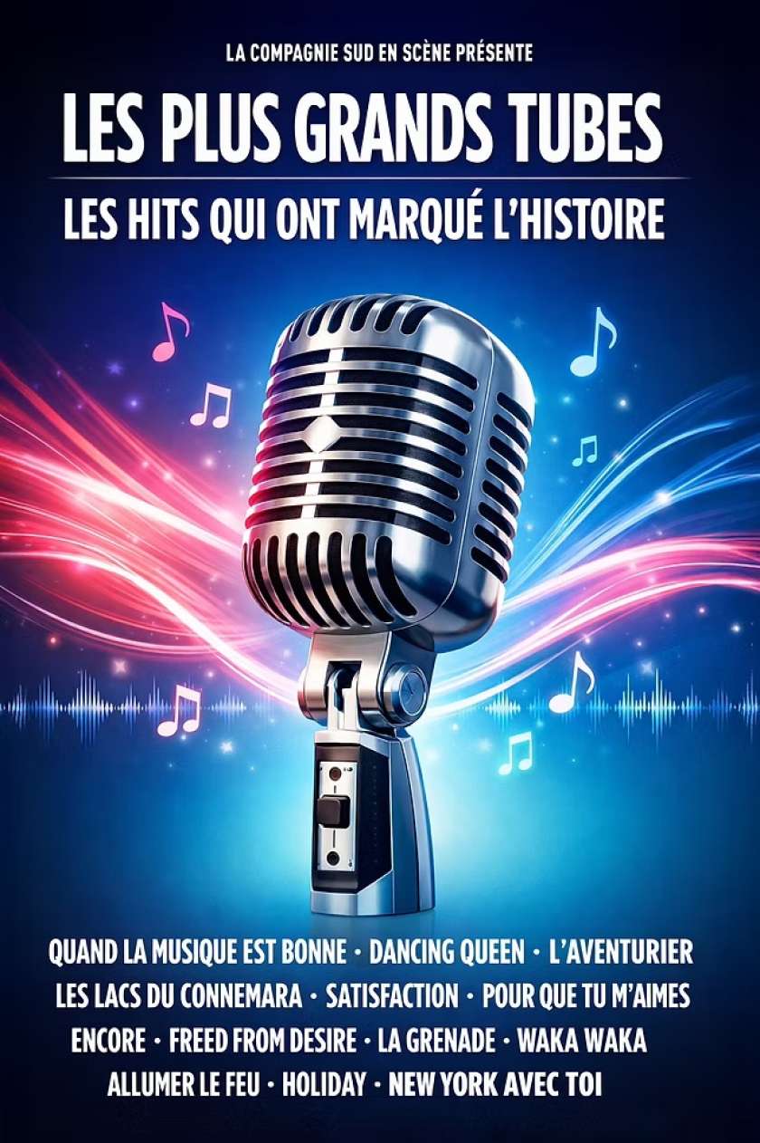 Les plus grands tubes - Théâtre Le Colbert - Toulon (83) - Le 10-05-2026