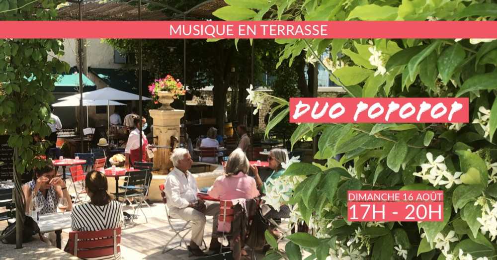 Popopop en concert - Château La Coste - 16-08-2020