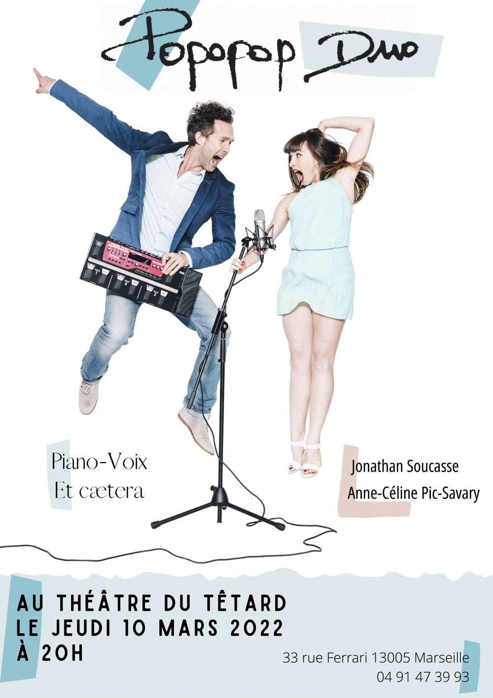 Popopop Duo - Théâtre Du Têtard - Marseille le 10-03-2022